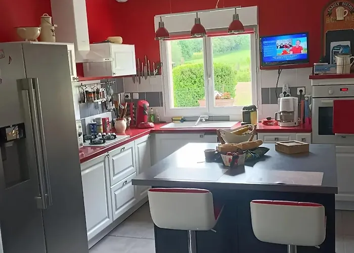 Maison Accueillante Pres D'estree-blanche Avec Terrasse Hébergement de vacances